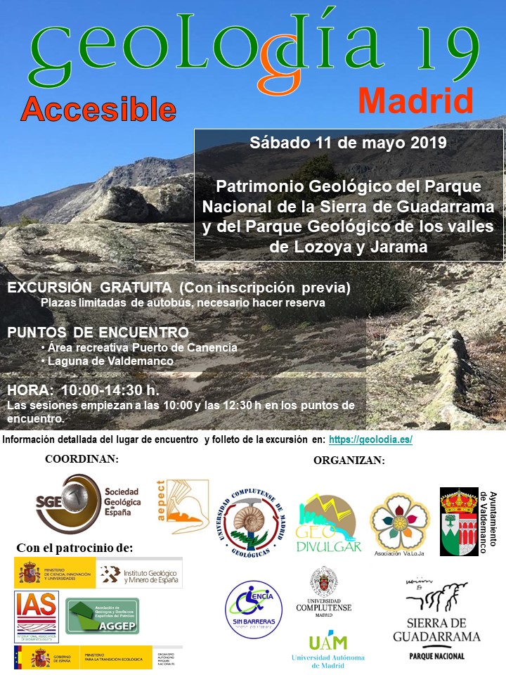 Geolodía Madrid 2019 ¡Inclusivo!
